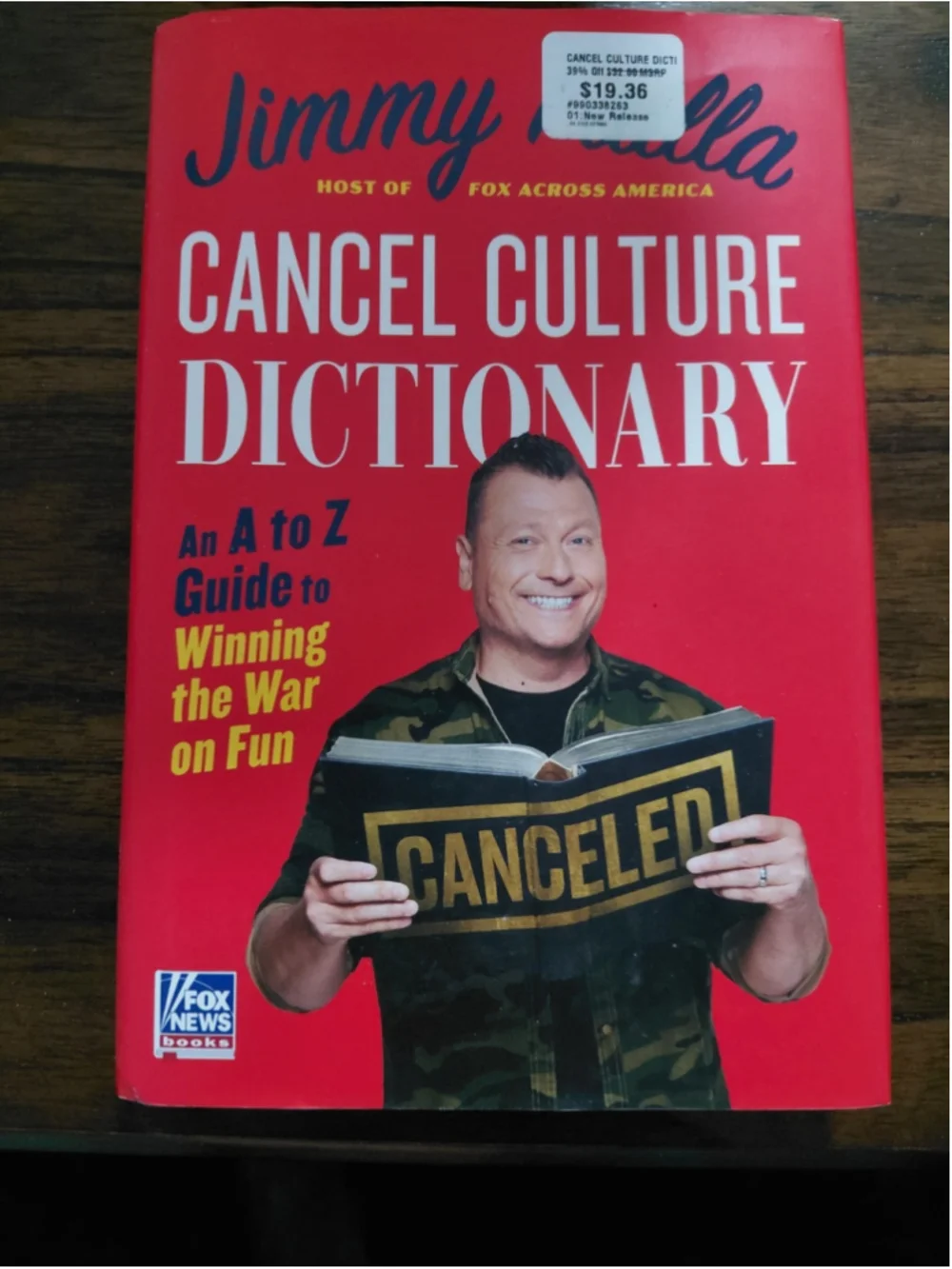 Cancel Culture Dictionary: An A to Z Guide to Winning the War on Fun by Jimmy Fa